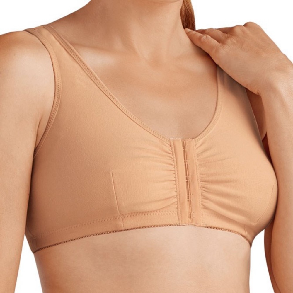 Front-Closure Nude Comfort Wireless Bra